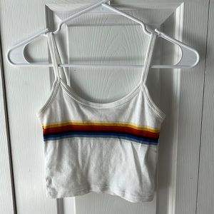 Brandy Melville Rainbow Top